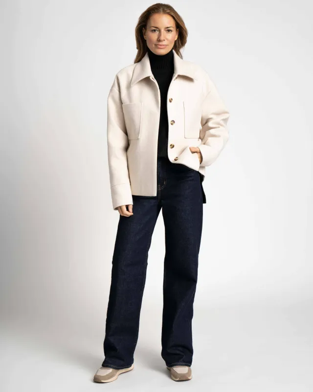 WEGA Green Goose Fake-Wool Hemd MELEONA